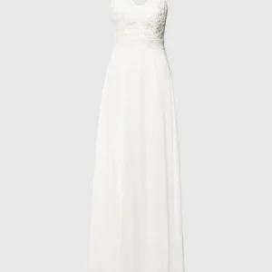 Luxuar Brautkleid Mit Taillenpasse – Offwhite 10